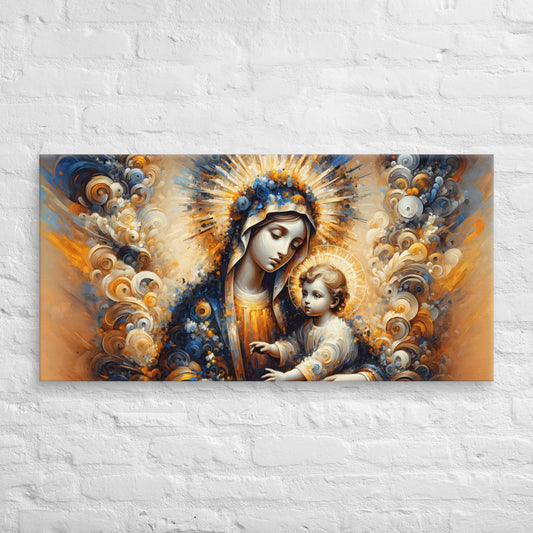 Divine Embrace: The Sacred Bond of Mother and Child